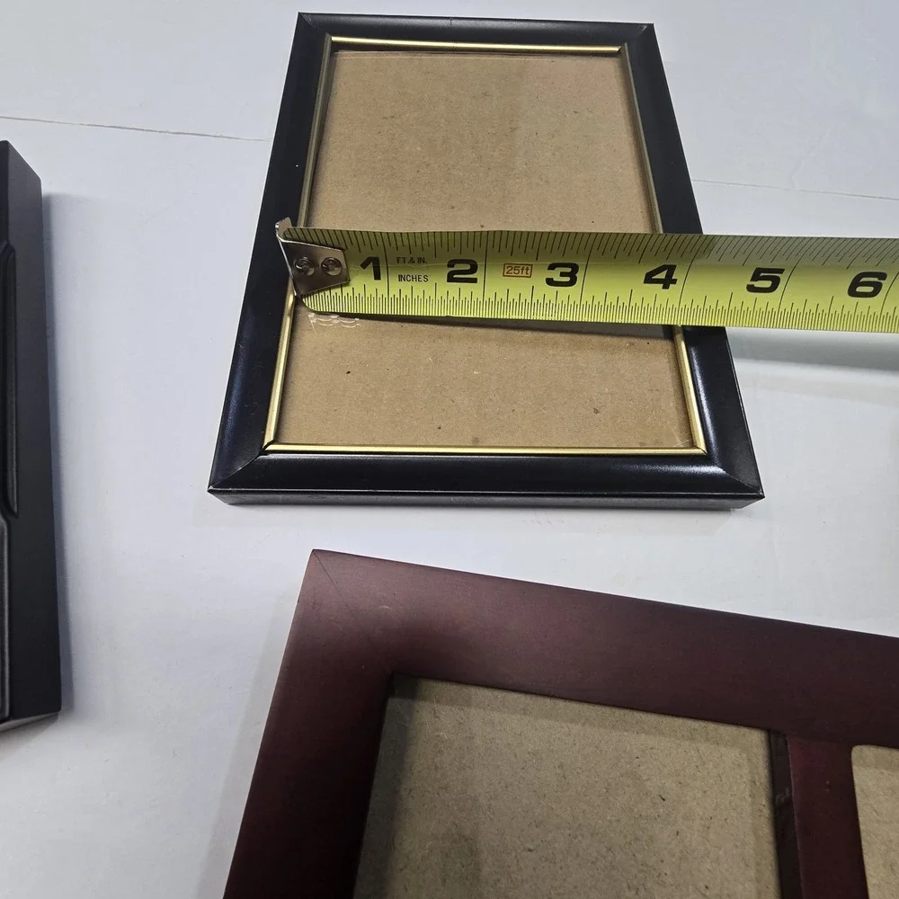 Lot of 4 Picture Frames Retro Vintage Style Cottage Shabby 90s Y2K Various Sizes